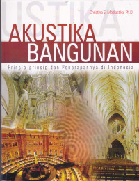 Image of AKUSTIKA BANGUNAN: Prinsip-Prinsip dan Penerapannya Di Indonesia