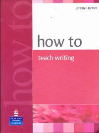Image of HOW TO TEACH WRITING