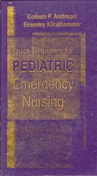 Image of Quick Reference for Pediatric Emergency Nursing