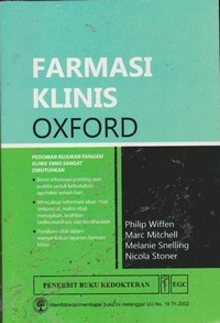 Image of Farmasi Klinis Oxfor = Oxford Handbook of Clinical Pharmacy