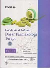 Image of Goodman & Gilman Dasar Farmakologi Terapi = Goodman & Gilman's The Pharmacological Basis of Therapeutics, Volume 1