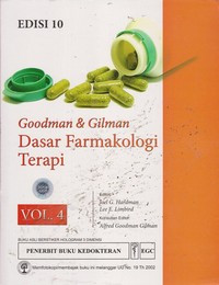 Image of Goodman & Gilman Dasar Farmakologi Terapi = Goodman & Gilman's The Pharmacological Basis of Therapeutics, Volume 4