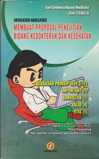 Image of Langkah-langkah membuat Proposal Penelitian Bidang Kedokteran dan Kesehatan