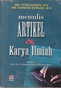 Image of Menulis Artikel & Karya Ilmiah