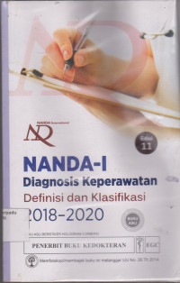 Image of Nanda-I Diagnosis Keperawatan Definisi dan Klasifikasi 2018-2020