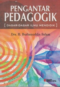 Image of Pengantar Pedagogik : Dasar-dasar Ilmu Mendidik
