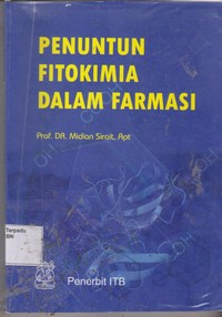 Image of Penuntun Fitokimia Dalam Farmasi